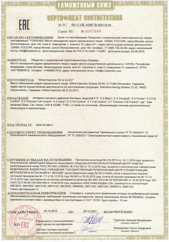Оборудование